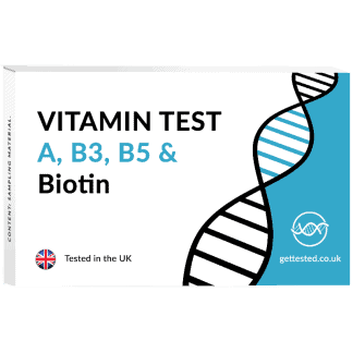 Vitamin test A B3 B5 Biotin
