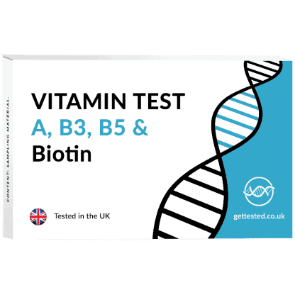 Vitamin test A B3 B5 Biotin
