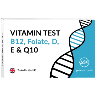 Vitamin test B12 folate D E Q10